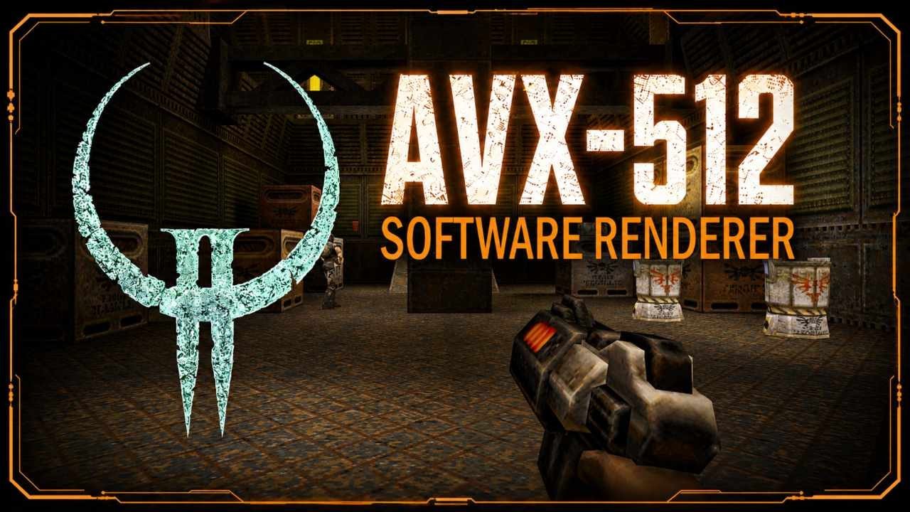 Quake II software rendering with AVX-512